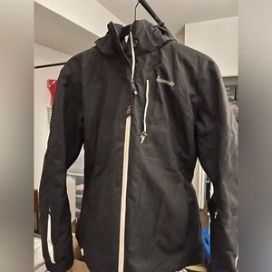 Women’s Black Descente Ski & Snow Jacket Size 12